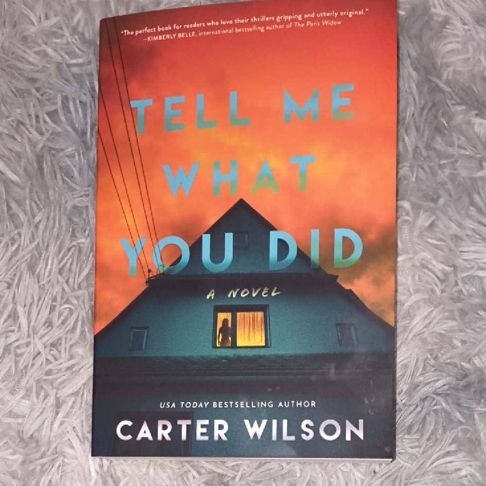 Tell Me What You Did Book by Carter Wilson